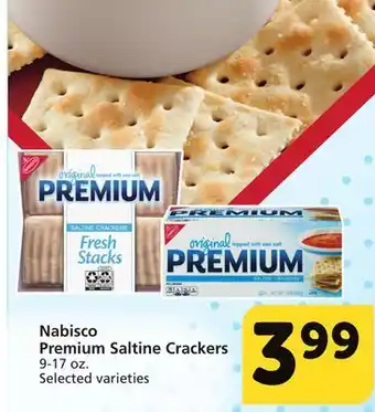 Albertsons Nabisco premium saltine crackers offer