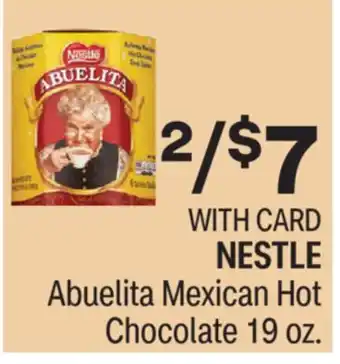 CVS Nestle abuelita mexican hot chocolate 19 oz offer