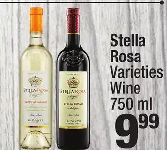Super King Markets Stella rosa varieties wine offer