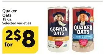 Albertsons Quaker oats offer