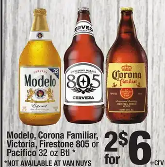 Super King Markets Modelo, corona familiar, victoria, firestone 805 or pacifi co offer