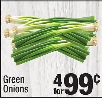 Super King Markets Green onions offer