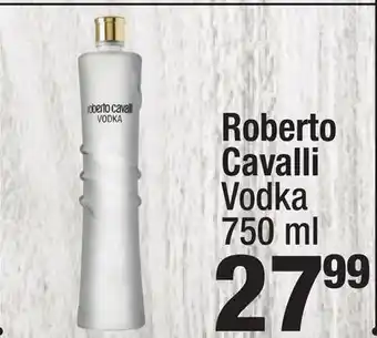 Super King Markets Roberto cavalli vodka offer