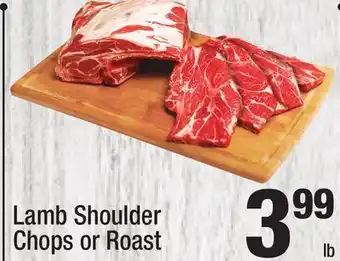 Super King Markets Lamb shoulder chops or roast offer
