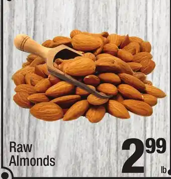 Super King Markets Raw almonds offer