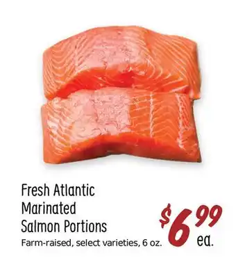 Sprouts Farmers Market Fresh atlantic marinated salmon portions offer