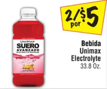 El Super Unimax electrolyte offer