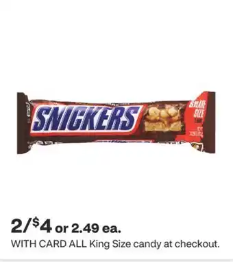CVS All king size candy at offer