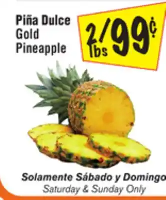 El Super Gold pineapple offer