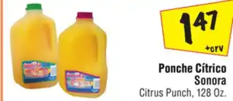El Super Citrus punch offer
