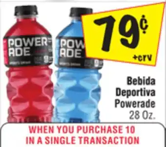 El Super Powerade offer
