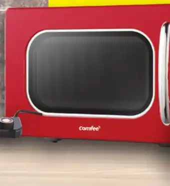 Menards Comfee 0.7 cu.ft. retro countertop microwave offer