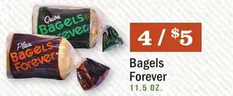 Heinen's Bagels forever offer