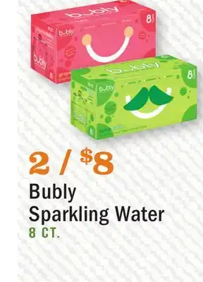 Heinen's Bubly sparkling water offer