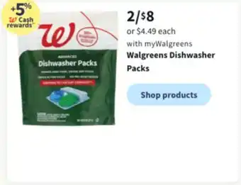 Walgreens Walgreens dishwasher packs offer