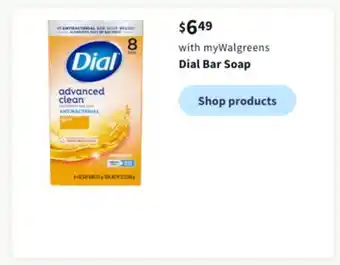 Walgreens Dial bar soap offer