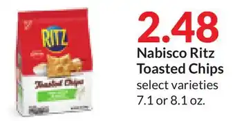 Hy-Vee Nabisco ritz toasted chips offer