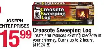 Ace Hardware Creosote sweeping log offer