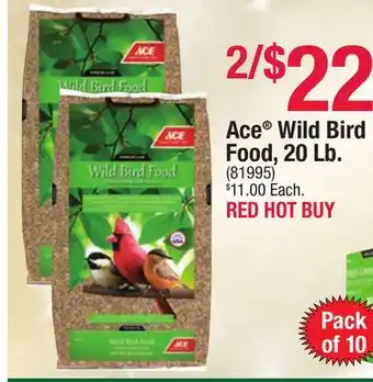 Ace Hardware Ace wild bird food, 20 lb offer