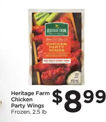 Food 4 Less Heritage farm chicken party wings offer