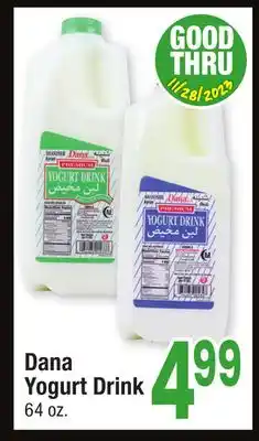 Jewel-Osco Dana yogurt drink offer