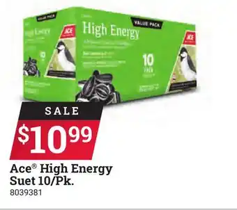 Ace Hardware Ace high energy suet 10/pk offer