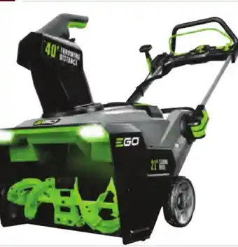 Ace Hardware Ego power + 56 volt 21 single-stage snow thrower offer