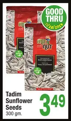 Jewel-Osco Tadim sunflower seeds offer