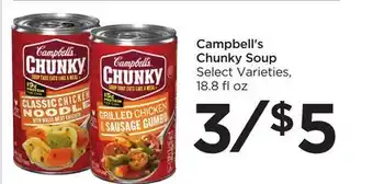 Food 4 Less Campbell's chunky soup offer