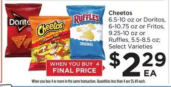 Food 4 Less Cheetos offer