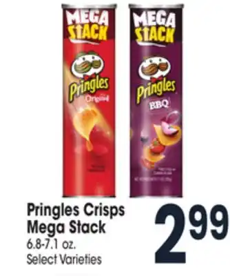Jewel-Osco Pringles crisps mega stack offer