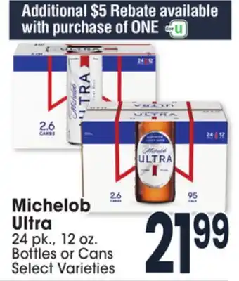 Jewel-Osco Michelob ultra offer