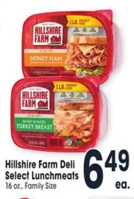Jewel-Osco Hillshire farm deli select lunchmeats offer