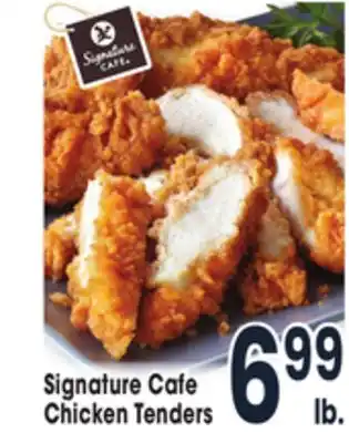 Jewel-Osco Signature cafe chicken tenders offer