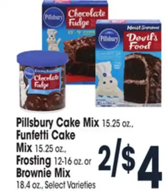 Jewel-Osco Pillsbury cake mix offer