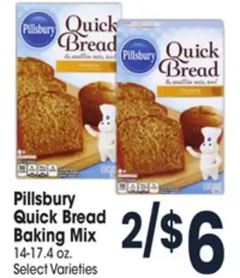 Jewel-Osco Pillsbury quick bread baking mix offer