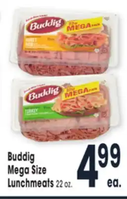 Jewel-Osco Buddig mega size lunchmeats offer