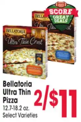 Jewel-Osco Bellatoria ultra thin pizza offer