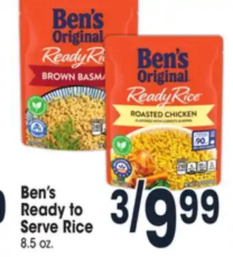 Jewel-Osco Ben's ready to serve rice offer