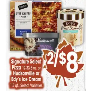 Jewel-Osco Signature select pizza offer