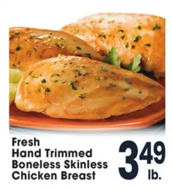 Jewel-Osco Fresh hand trimmed boneless skinless chicken breast offer