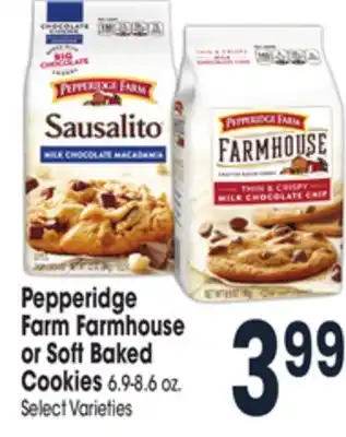 Jewel-Osco Pepperidge farm farmhouse or soft baked cookies offer