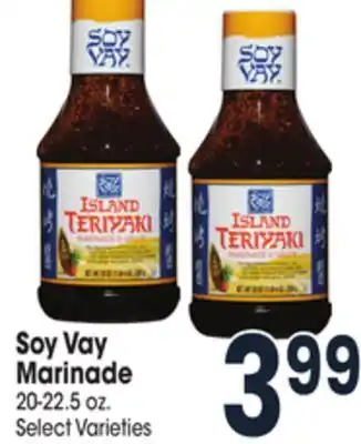 Jewel-Osco Soy vay marinade offer