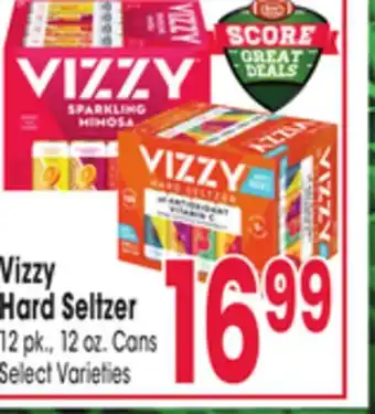 Jewel-Osco Vizzy hard seltzer offer