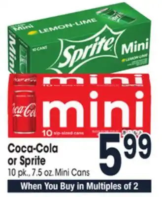 Jewel-Osco Coca-cola or sprite offer