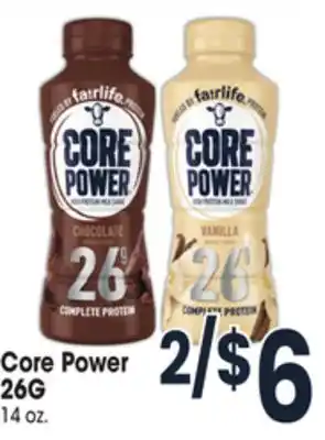 Jewel-Osco Core power 26g offer