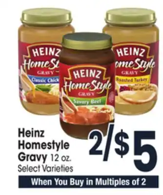 Jewel-Osco Heinz homestyle gravy offer