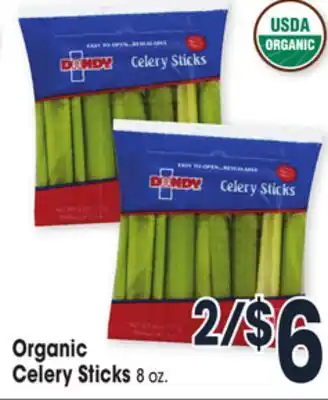 Jewel-Osco Organic celery sticks offer