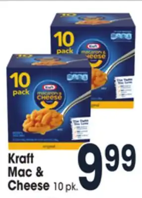 Jewel-Osco Kraft mac & cheese offer