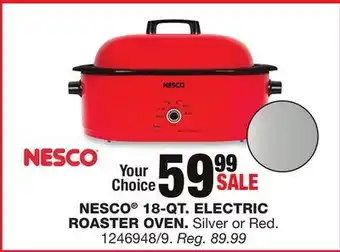 Blain's Farm & Fleet Nesco 18-qt. electric roaster oven offer